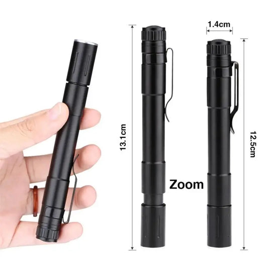 Mini Pen-like Flashlights Long Range Lantern For Inspection Work Repair Portable Usb Rechargable Waterproof Outdoor Lightings