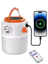 Solar Led Camping Light,Solar Powered Rechargeable Camping Lanterns Outdoor Lighting Lamp With Mobile Phone Charging HS-V65