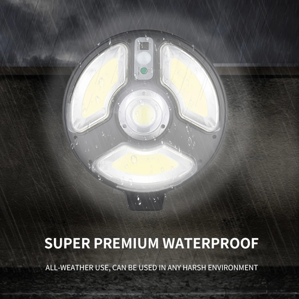 Sunlight COB LED Solar Light Outdoor Solar Lamp With Motion Sensor Solar Powered Waterproof Lights For Garden Courtyard Garage