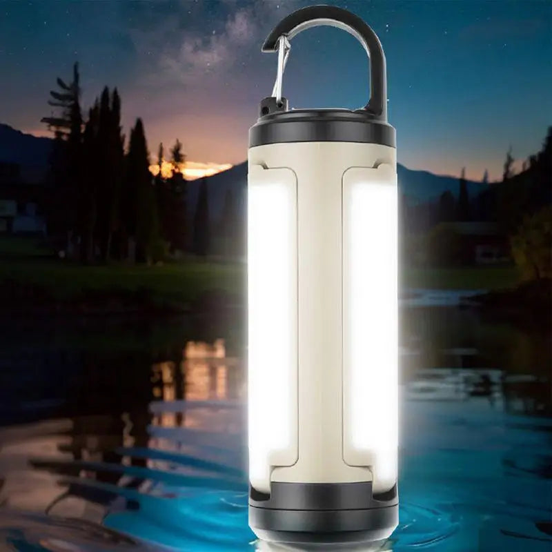 Camping Lantern USB Charging Bright Work Lamp 6 Gears Portable Foldable Camp Lights For Outdoor Activities Camping Hiking