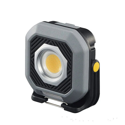 Work Light LED COB Camping Lamp USB Fast Charging Lantern Magnetic Power Bank Floodlight 5 Modes Waterproof