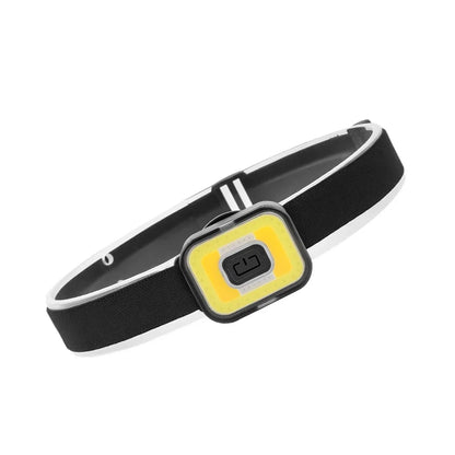 Super Bright COB LED Headlamp USB Rechargeable Headlight Built-in Lithium Battery Waterproof Portable Head Light Lamp