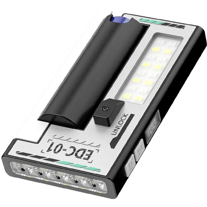 LED Ultra Bright Flashlight Waterproof Dustproof High Brightness Work Light with Ultra Long Endurance Lighting