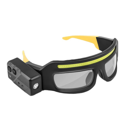 Multi Functional Goggles Wave Sensor Control, 5 Modes W/strobe, 90° Rotatable, Usb-c Rechargeable for Cycling Fishing Repair
