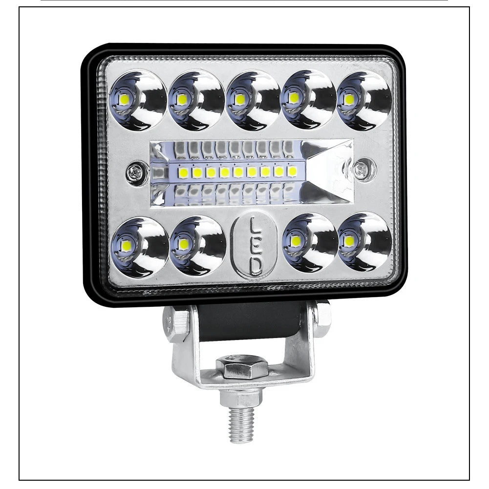 Car Led Headlights 3Inch 3030LED 18SMD 54W Work Light led bar for Truck Tractor SUV 4x4 Lighting Spot