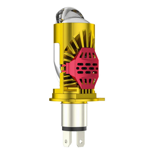 Nighttime Driving Silver H4 Bulb Easy Install Car Lighting Solution Adapter Canbus Light Advanced Cooling System