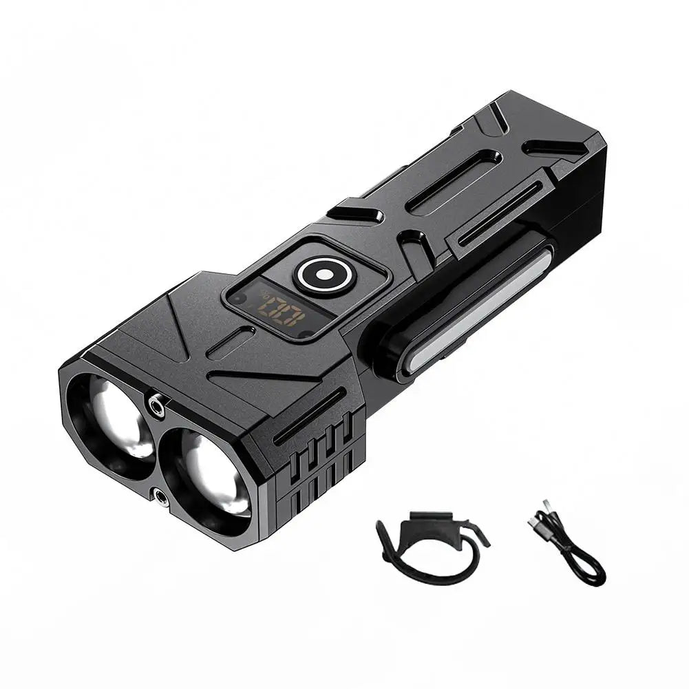 Flashlight set Innovative Multi-functional Portable LED Flashlight with Magnetic Torch, Perfect for Hiking Camping Adventures
