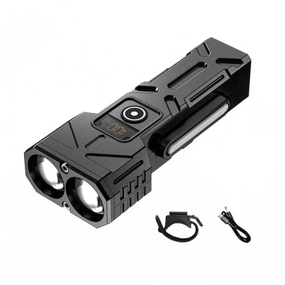 Flashlight set Innovative Multi-functional Portable LED Flashlight with Magnetic Torch, Perfect for Hiking Camping Adventures