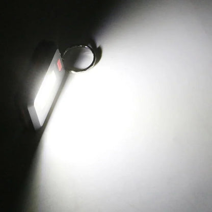 Portable Mini LED Keychain Key Chain Keyring Torch Light Lamp with Carabiner for Camping Hiking Fishing Keychain 313