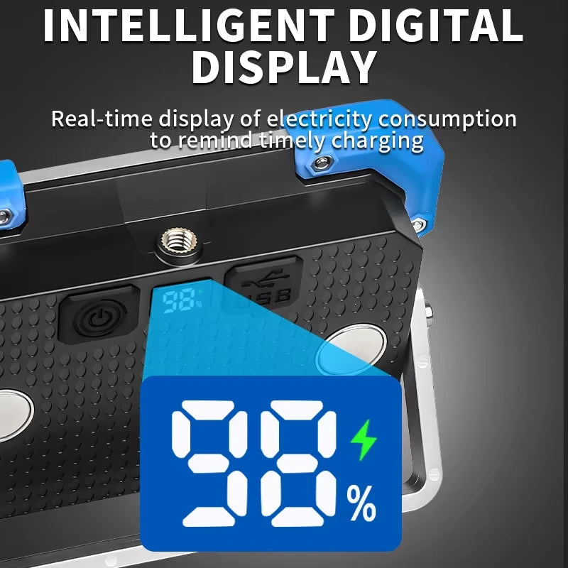 Super Bright LED Outdoor Multifunctional Portable Work Light Long Battery Life Camping Light Outdoor Camping Emergency Work Lamp