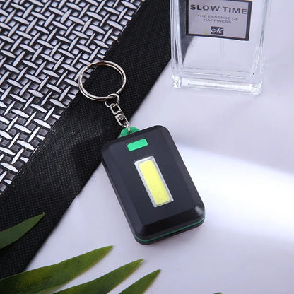 Portable Mini LED Keychain Key Chain Keyring Torch Light Lamp with Carabiner for Camping Hiking Fishing Keychain 313