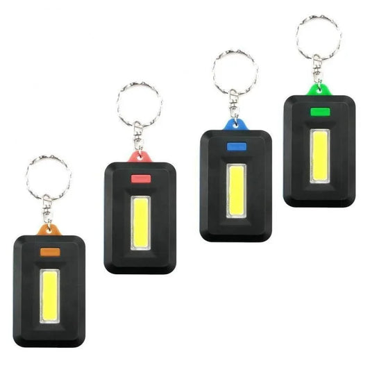 Portable Mini LED Keychain Key Chain Keyring Torch Light Lamp with Carabiner for Camping Hiking Fishing Keychain 313