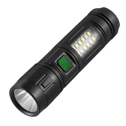 Powerful Rechargeable Led Flashlight Strong Led Flashlight With Battery Torch For Fishing Hunting Camping Lanter CY-011