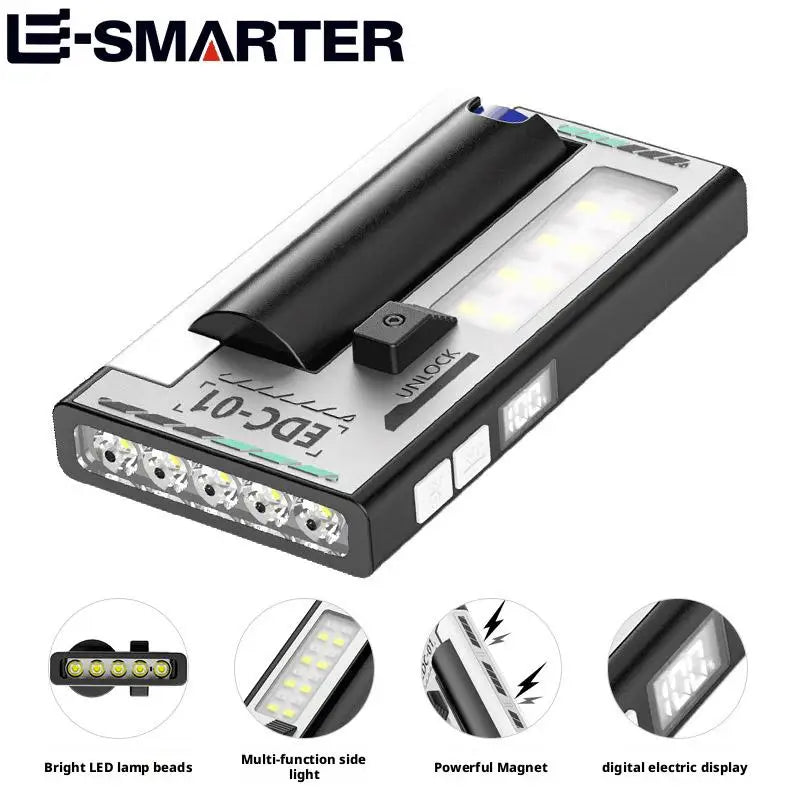 LED Ultra Bright Flashlight Waterproof Dustproof High Brightness Work Light with Ultra Long Endurance Lighting