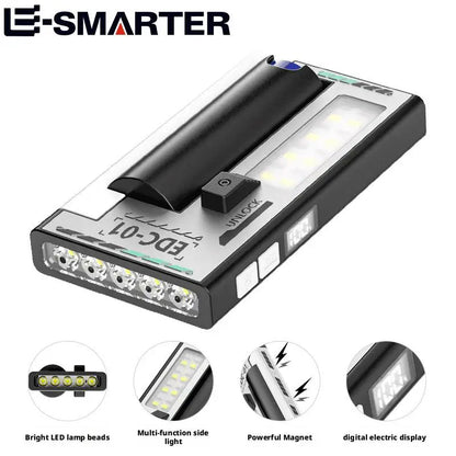 LED Ultra Bright Flashlight Waterproof Dustproof High Brightness Work Light with Ultra Long Endurance Lighting