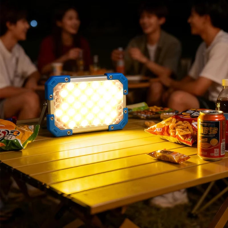 Super Bright LED Outdoor Multifunctional Portable Work Light Long Battery Life Camping Light Outdoor Camping Emergency Work Lamp