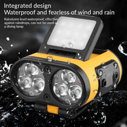 High Brightness LED Headlamp TYPE-C Rechargeable Cap Clip Waterproof Sensor Headlamp Outdoor Fishing Camping Flashlight