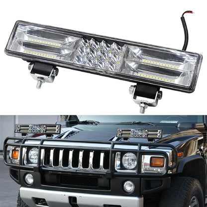 Light Bar Waterproof Spotlight Black High Brightness Work Light Bar for Off-road Vehicles