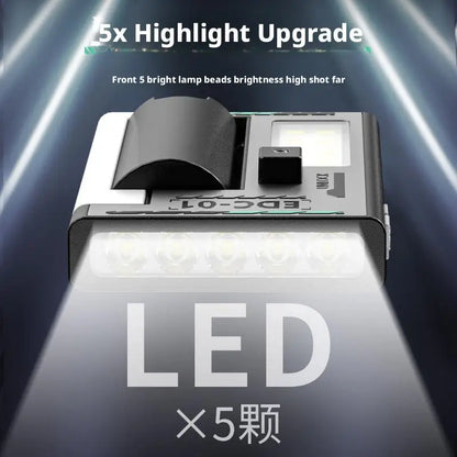 LED Ultra Bright Flashlight Waterproof Dustproof High Brightness Work Light with Ultra Long Endurance Lighting