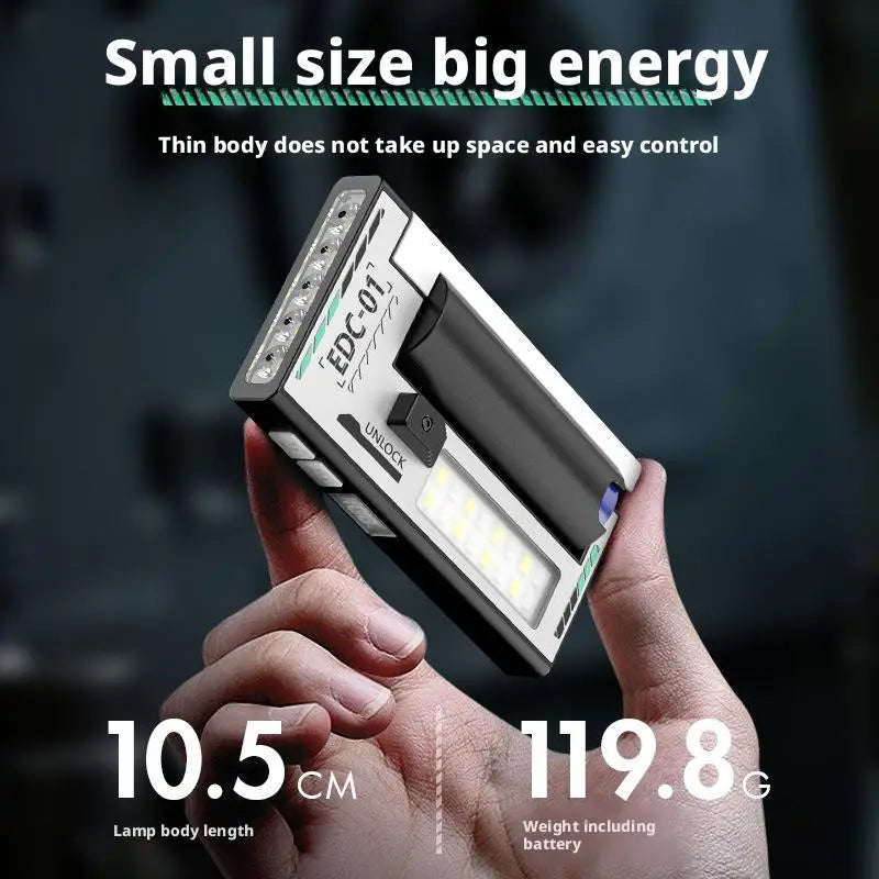 LED Ultra Bright Flashlight Waterproof Dustproof High Brightness Work Light with Ultra Long Endurance Lighting