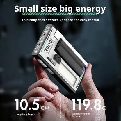 LED Ultra Bright Flashlight Waterproof Dustproof High Brightness Work Light with Ultra Long Endurance Lighting