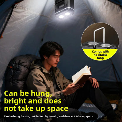 Outdoor Multi-Form Transformable Charging LED Light 180° Rotatable Stretchable Handheld Tent Magnetic Work Illumination
