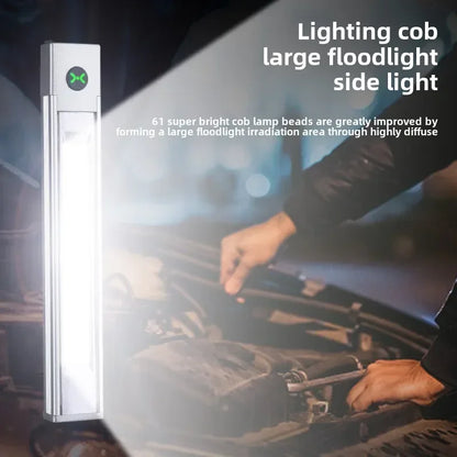 Super Bright LED Keychain Flashlight USB-C Rechargeable IPX4 Waterproof Mini Torch Light with Magnet,Gift for Men Dad Kids