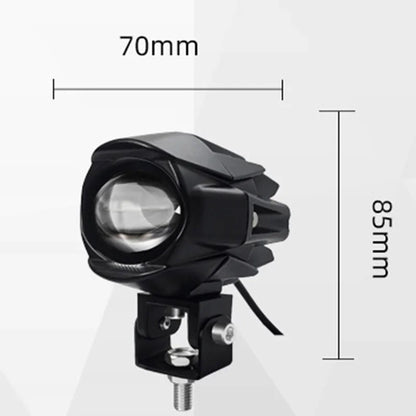 New Motorcycle LED Fog lights Spotlight Auxiliary Fog Lamps High Low Beam Driving Work Lights Lens 6000lm Sled Trucks Universal