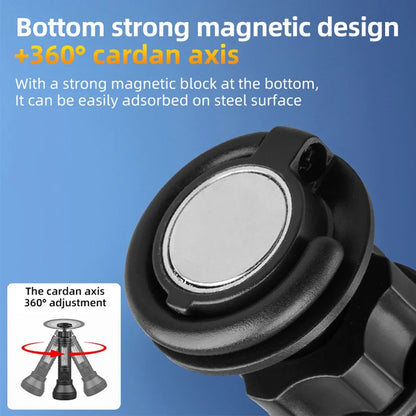 portable LED+COB flashlight USB rechargeable searchlight  hook camping torch outdoor spotlight magnetic red blue work lantern