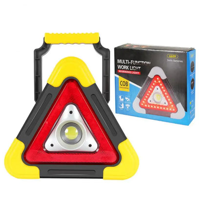 Waterproof Car Triangle Warning Light Led Emergency Light 3 In 1 Bright Warning Triangle Camping Light Car Accessories Portable