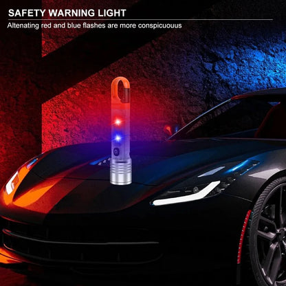 Outdoor Adventure Emergency Fishing Flashlight Long White Flashlight Work Lamp Waterproof Lantern Camping Torch With Magnetic