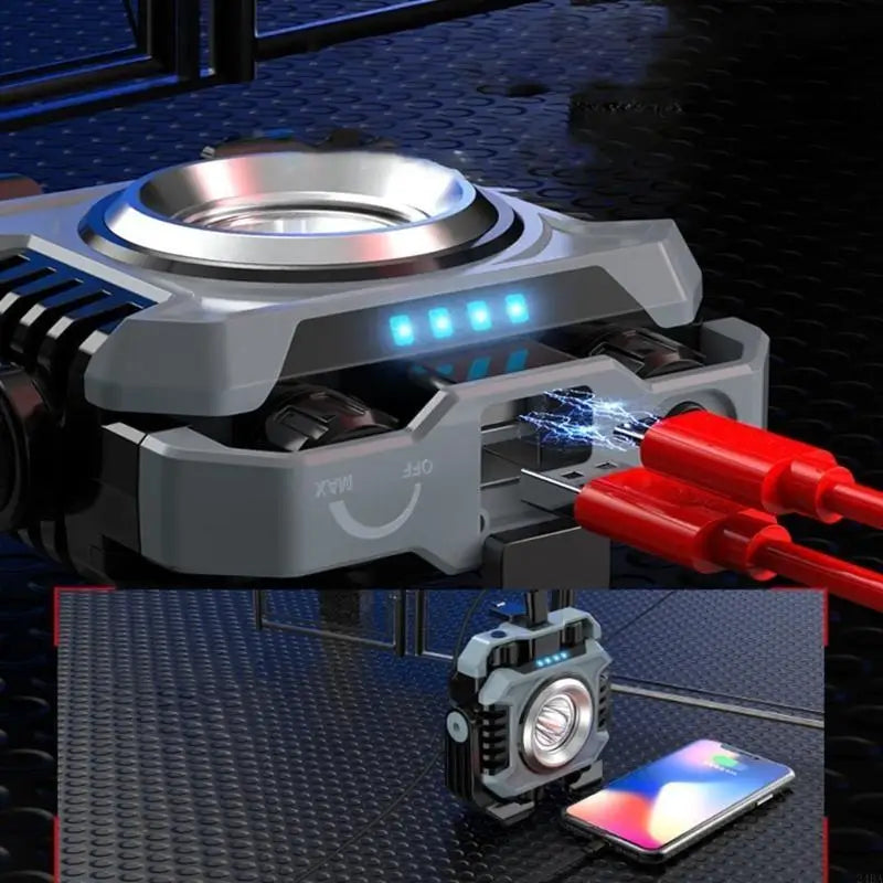 LED Camping Light High Bright Flashlight Outdoor Emergency Camping Lamp Portable Work Floodlight Easy to Carry