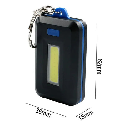 Portable Mini LED Keychain Key Chain Keyring Torch Light Lamp with Carabiner for Camping Hiking Fishing Keychain 313